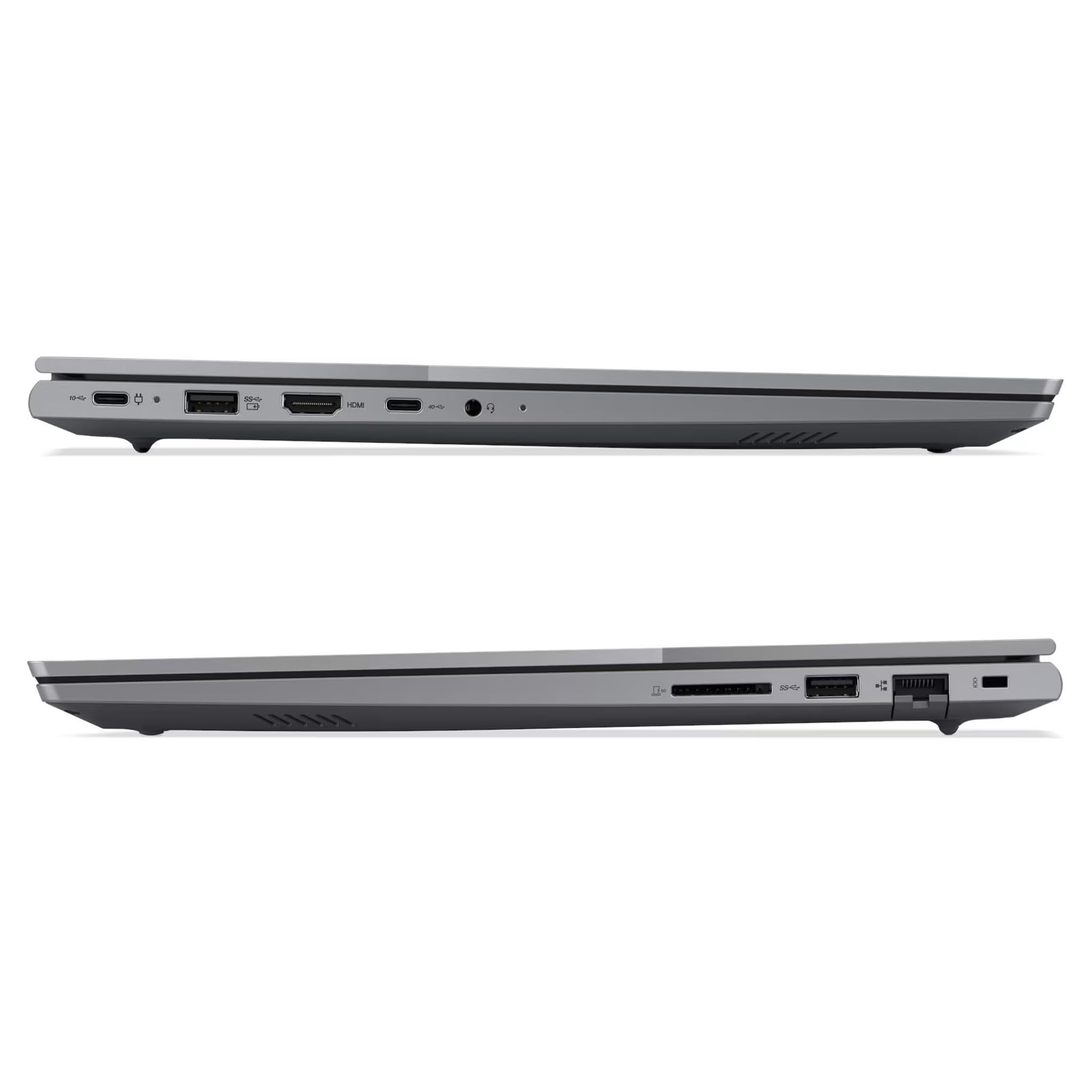 Lenovo ThinkBook 16 G7 ARP Business Laptop, AMD Ryzen 5-7535HS, 16 GB DDR5 RAM, 512 GB PCIe SSD, 16" WUXGA Display, AMD Radeon 660M Graphics, Deutsches Tastatur-Layout, Windows 11 Pro, Arctic Grey