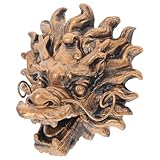 INOOMP Wall Fountain Faucet Dragon Head Pond Fountain Nozzle Animal Garden Water Outlet Water Sprayer Feature Spitter Fall Flowing Ornament