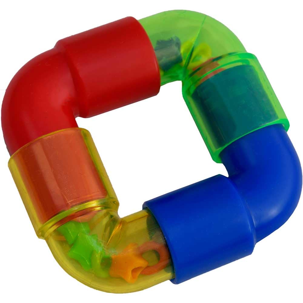 Super Bird Creations SB906 Rattler Ring Bird Foot Toy, Large Bird Size, 2.75