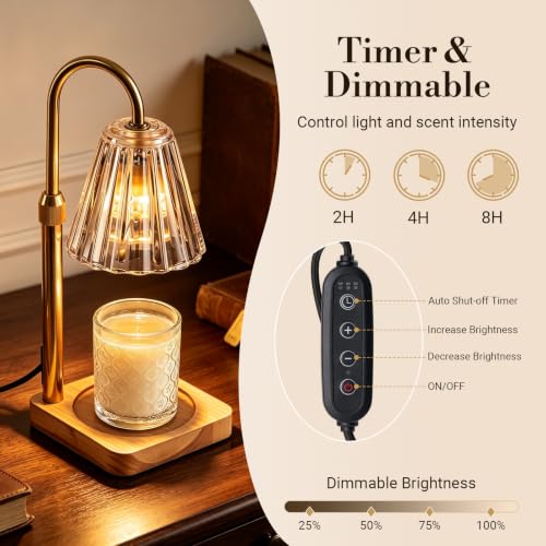 Candle Warmer Lamp with Timer - image 3