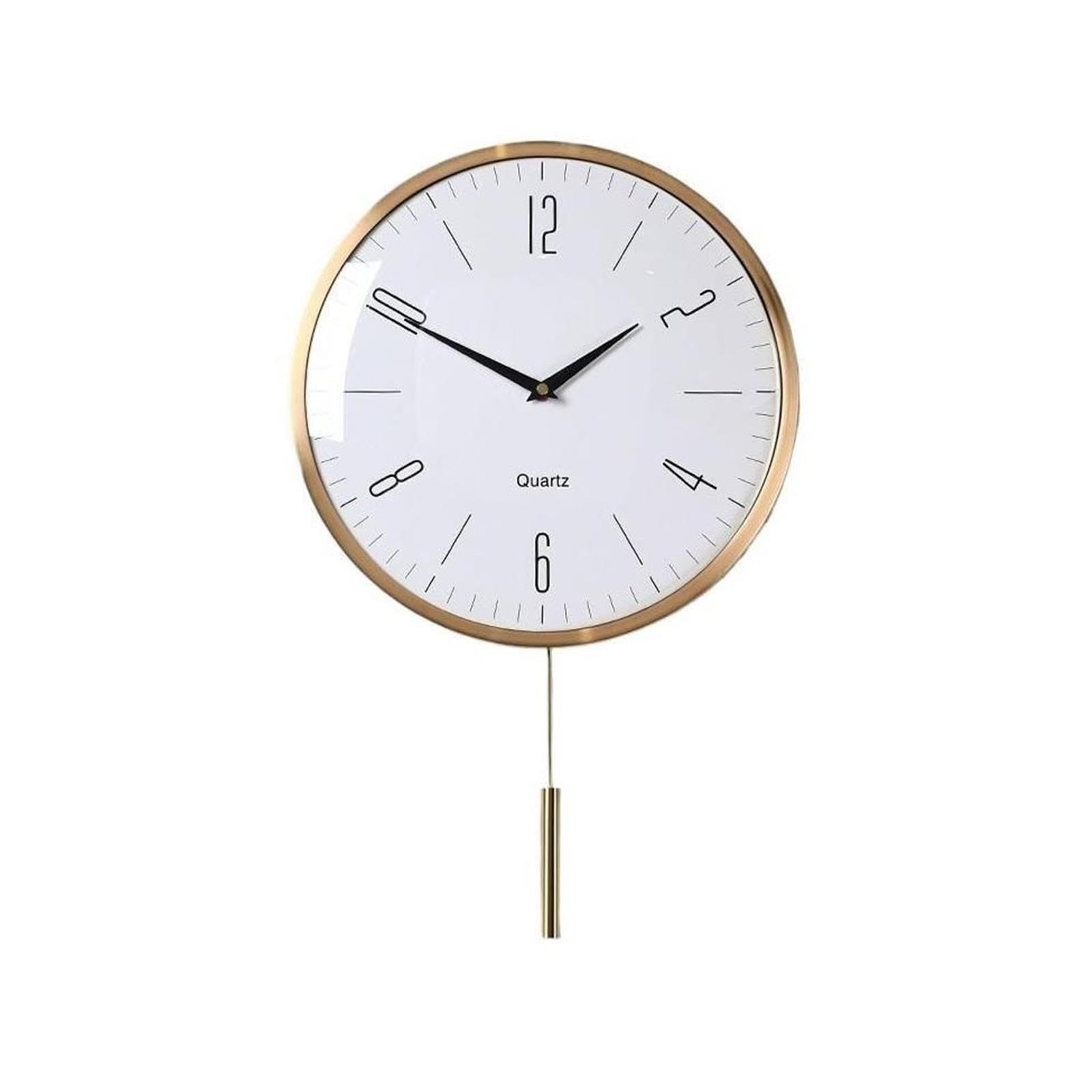 Orologio da parete senza ticchettio 10 pollici for l'ufficio della camera letto Scuola(Bianco)