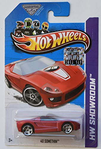 Hot Wheels 1:64 Scale die cast Showroom rojo 40 Somethin