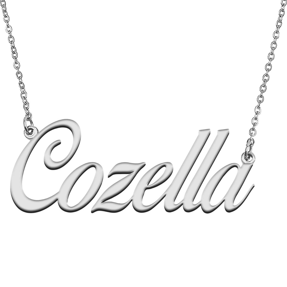 Personalized Heart Pendant Name Necklace for Her