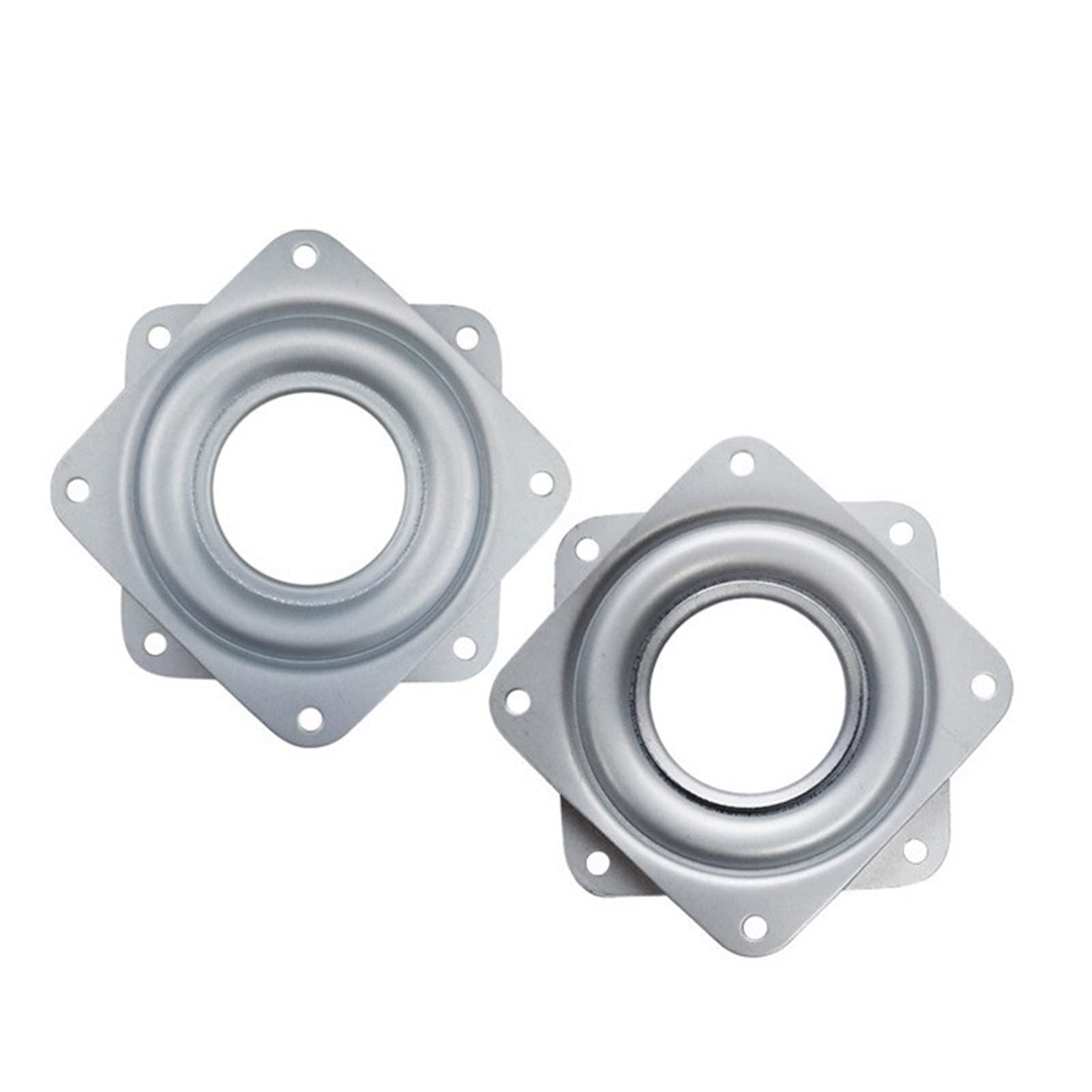 YIVELYYZG 3 inch Swivel Plates Furniture Turntable Rotary Full Solid Steel Ball Bearing 360 Degrees Rotating Hardware Fitting 1Pcs