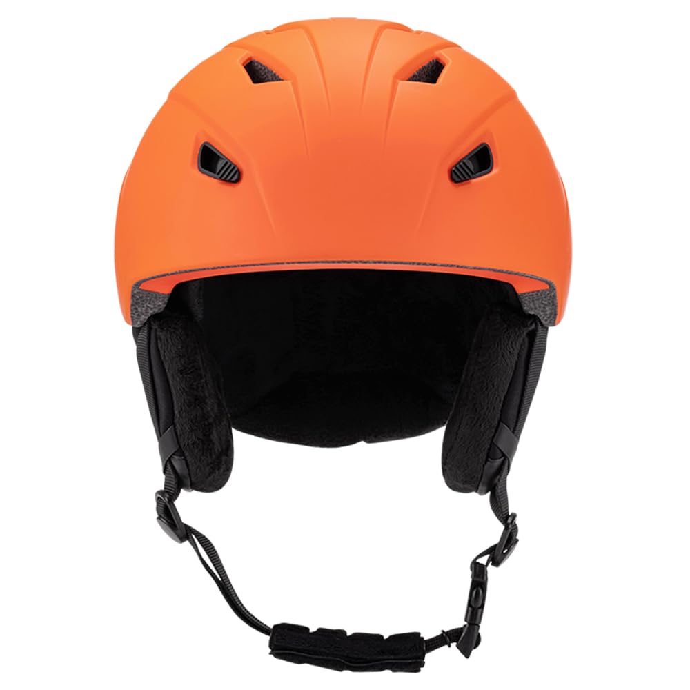 Amazon | ウィンタースポーツ用のスキーヘルメット統合温かい調整可能