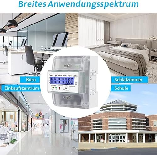 Collect Light Contatore di corrente digitale a 3