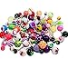 Ammzzoo111_Navel nail Stainless Steel Belly Button Navel Piercing Stud, Fashion Unisex Multicolor Body Piercing Eyebrow Jewelry Belly Tongue Bar Ring - 105pcs Mixed Random Style