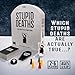 University Games | Stupid Deaths The Party Game, for Adults & Teens Ages 12 & Up (01404)