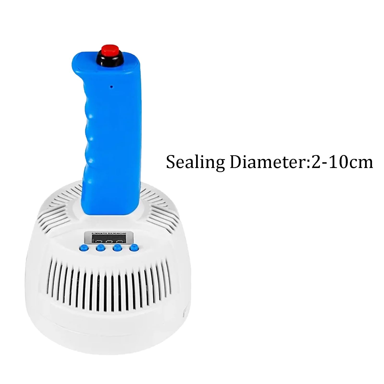 Machine De Scellage par Induction Électromagnétique, Thermoscelleuse Portative pour Bouteilles en Plastique, Puissance Et Durée Réglables, Diamètre De Scellage 20-80/20-130 Mm,2-10cm