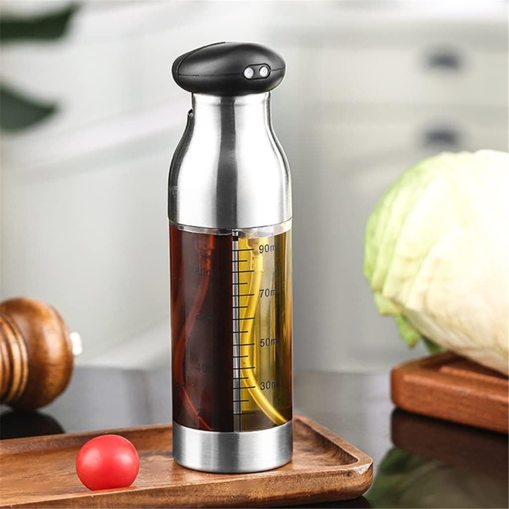 2 in 1 Vinegar Oil Sprayer Bottle Gravy Boats Spray Pot BBQ Baking Cooking Seasoning Dispenser Kitchen Tools