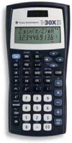 Texas Instruments TI-30X IIS Calculadora científica - 2 línea(s) - LCD - Solar, funciona con pilas (paquete de 10) 30XIISTKT1L1B