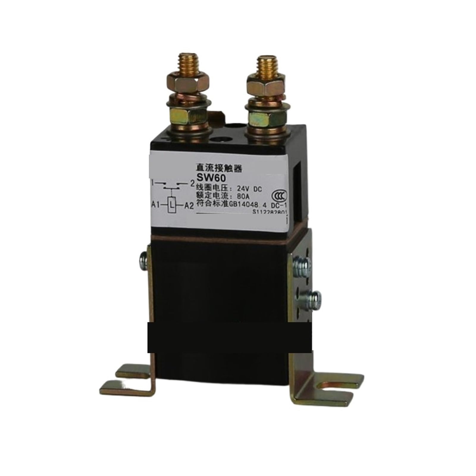 Contacteur SW60 72V 80A pour circuit électrique DC de véhicule
