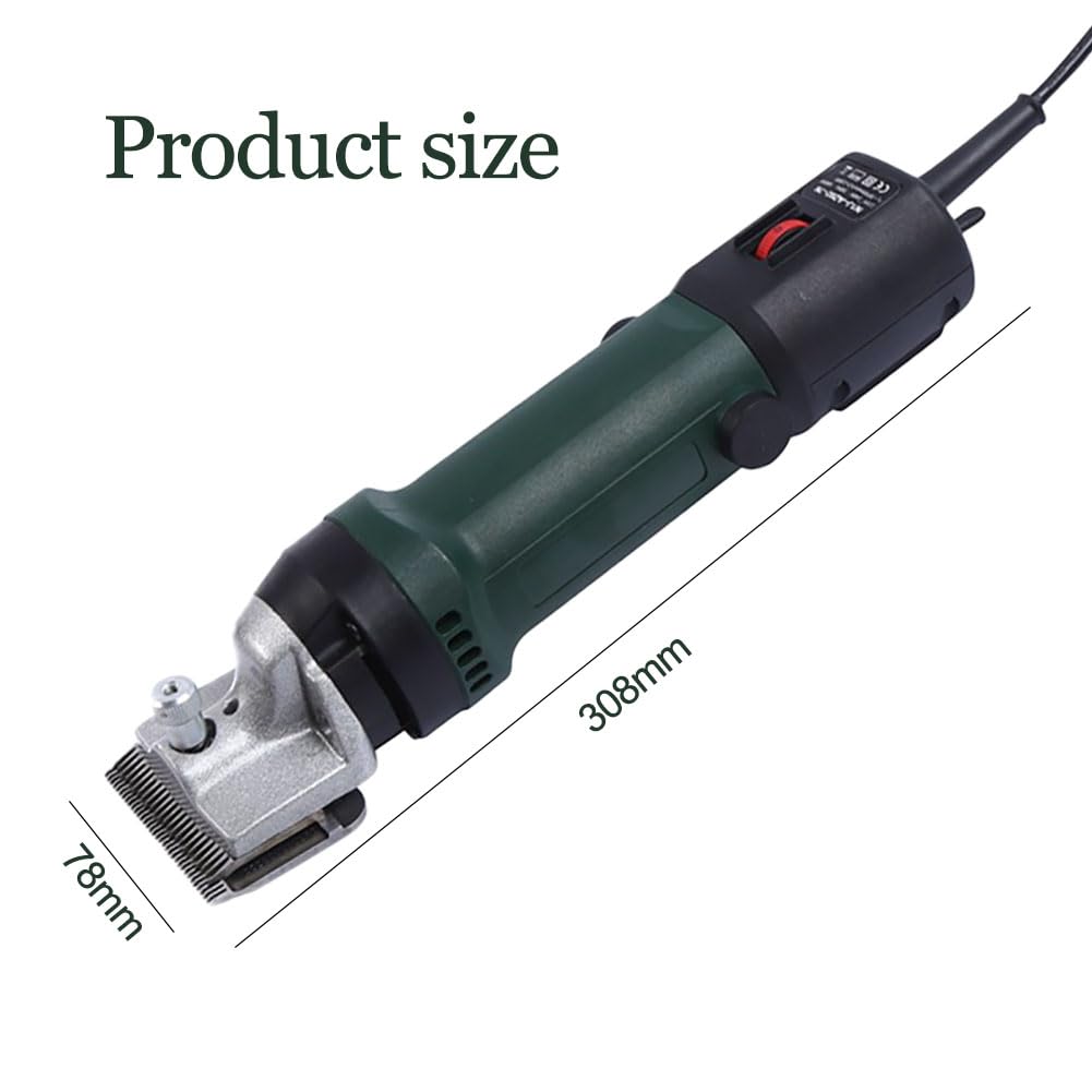 Recortadora Equina Profesional para Caballos Y Ovejas, Recortadora Equina Eléctrica De 690 W, 6 Velocidades Ajustables, Juego De Cortapelos para Mascotas De Alta Potencia, Corte Rápido Ideal para