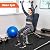 SUPERJARE 0.4'' Thick 12 Pcs 48 Sq Ft Rubber Top Exercise Equipment Mats, High Density EVA Foam Mats with Rubber Top, Interlocking Gym Flooring for Home Gym, Protective Workout Mat, Black/Grey