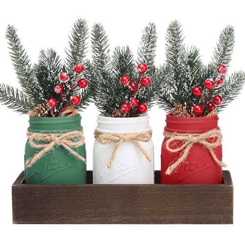 Winter Mason Jars
