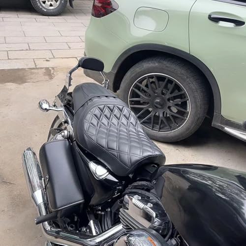 Asiento doble de motocicleta acabado premium para Superlow XL883L 4