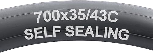 Miniatura 7 de 2 tubos de bicicleta autosellantes 700C 700 x 35C 700 x 38C 700 x 40C 700 x 42C AV48 mm, reparación automática, resistente a pinchazos, compatible