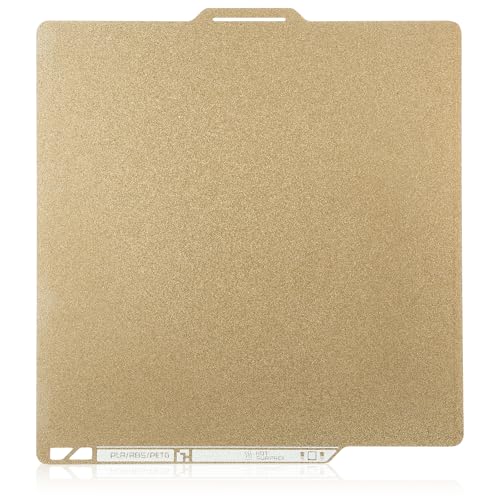 PEI Druckplatte 257x257mm Druckplatte für Bambulab Lab P2S X1 X1C X1E A1 P1P P1S Gefrostet Textured 3D-Drucker-Plattformen mit 0 7 mm Federstahlplattenbasis (1 PCS)
