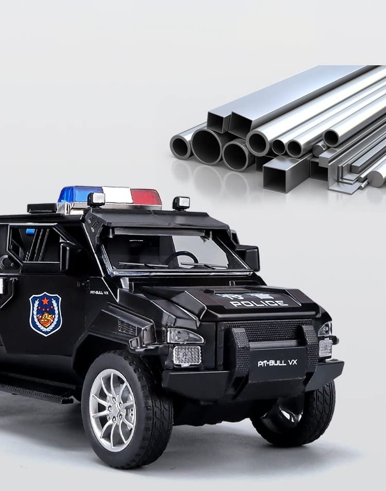 Amazon.co.jp: 1:24ピットブルVX対テロリスト特別警察装甲車合金