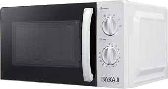 Forno A Microonde Solo Sharp R204WA - 20 Litri, 800W, 6 Livelli, Timer 30 Minuti, Bianco, Autoportante, Ideale Per Scongelare E Riscaldare