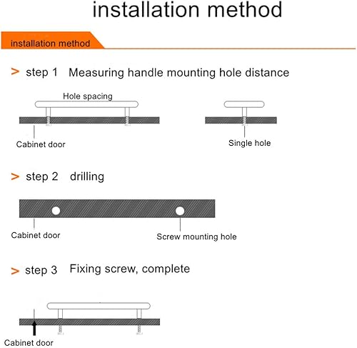 Miniatura 8 de Manijas de gabinete, accesorios modernos cepillados, manijas de puerta de armario de cocina, pomos de barra recta, 1 paquete, aleación de zinc