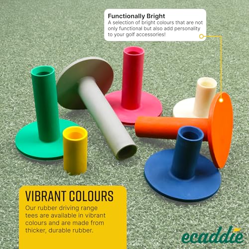 Tees de golf en caoutchouc : ne cassez plus vos tees sur tapis