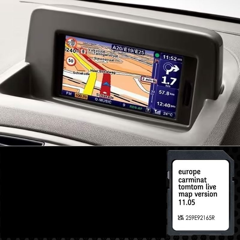 Carte SD GPS Europe 2019-10.15 - Copatible Avec Renault Toto Live