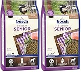 Bosch HPC Senior | Hundetrockenfutter für ältere Hunde Aller Rassen | 5 x 1 kg (Packung mit 2)