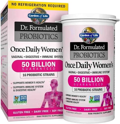 30 Capsules Once Daily Dr. Formulated Probiotics for Women 50 Bil...