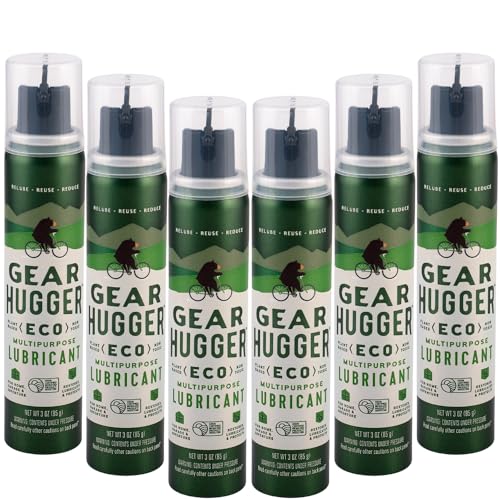 Image of Gear Hugger Multipurpose Lubricant, Plant-Based, Rust Remover (3oz, 6pk)