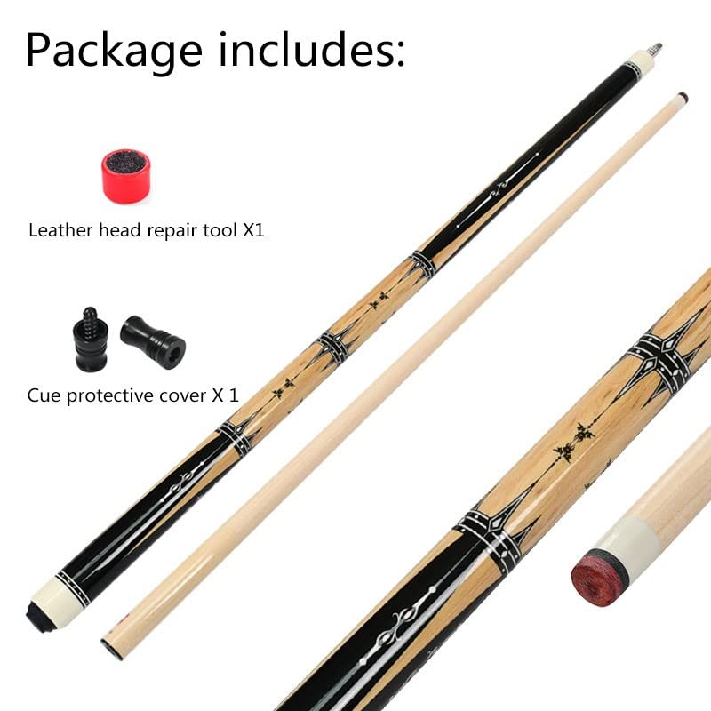 Amazon | ビリヤード キュー 1/2 スプリット 取り外し可能 57 インチ