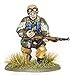 Warlord Bolt Action German Airborne Paratroopers 1:56 Tabletop Miniatures - Plastic Paintable Miniature WWII Soldiers Set, Unpainted Table Top 28mm Military Minifigures for Adults - Gaming Figurines