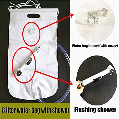 Medische Opblaasbare Bad Douche Bad Wastafel Kit Volwassen PVC Bad met Waterzak voor Ouderen, Gehandicapten, Senioren… - Image 6