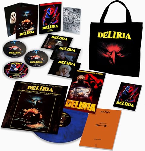 Deliria Limited Bag Edition 100 Copie, Blu-Ray, Dvd, Cd, Lp, Book