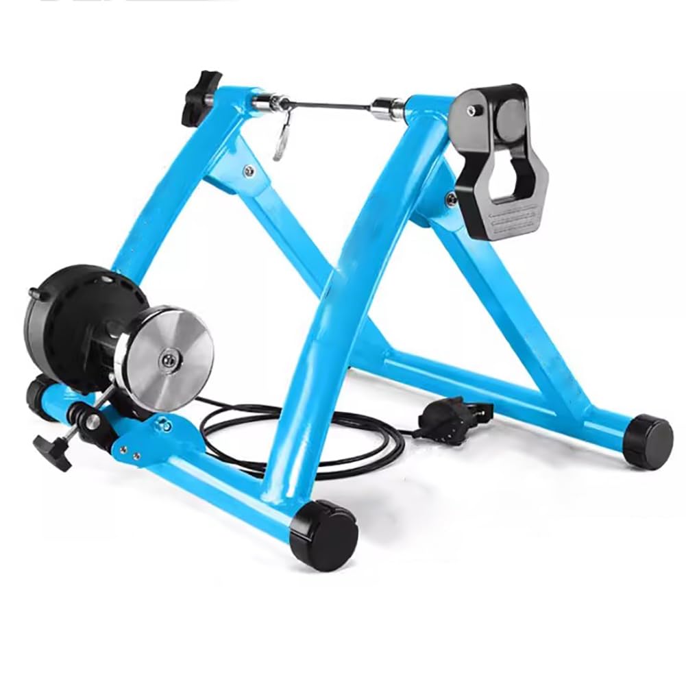 Magnetic Bike Trainer Soporte para Ejercicio En Interiores, Ejercicio De Ciclismo En Interiores Pastel De Bicicleta Estacionaria, Trainer De Bicicleta Inteligente Plegable