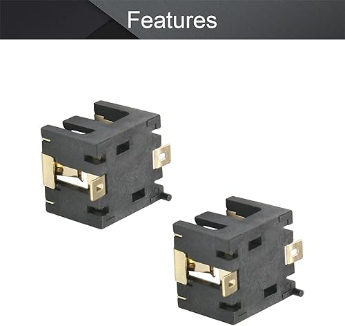 Miniatura 8 de Fielect 5 unids CR2430 botón de moneda titular de la batería caso botón de celda de moneda titular de zócalo de batería para 3 V