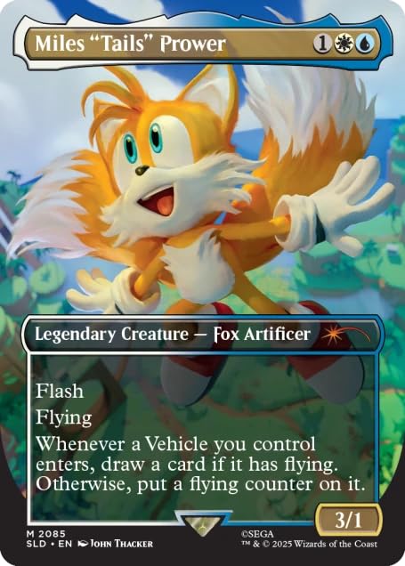 Magic the Gathering Secret Lair x Sonic The Hedgehog: Friends