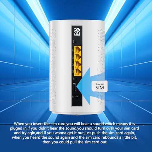 Image of 5G SA NSA AX3000 WiFi 6 CPE Router for Global Countries, Dual Band Dual SIM Card 5G Cellular Router, Whole Home WiFi 6 Mesh System,Z8105AX-C-RM520NGL