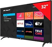 Smart TV LED 32" HD AOC 32S5195/78G - Wifi, USB, HDMI