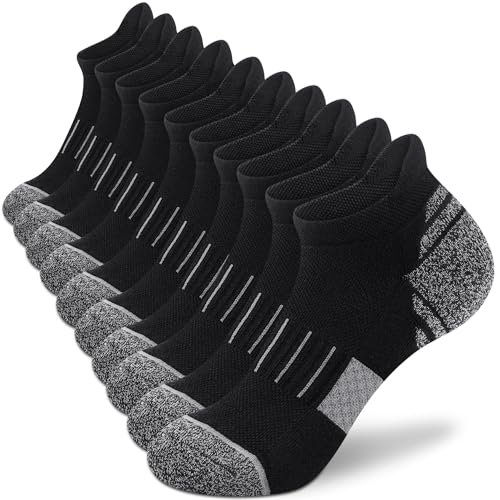 Image of Ankle Socks Womens Athletic Running Comfort Cushioned 3 /5 /6Pairs