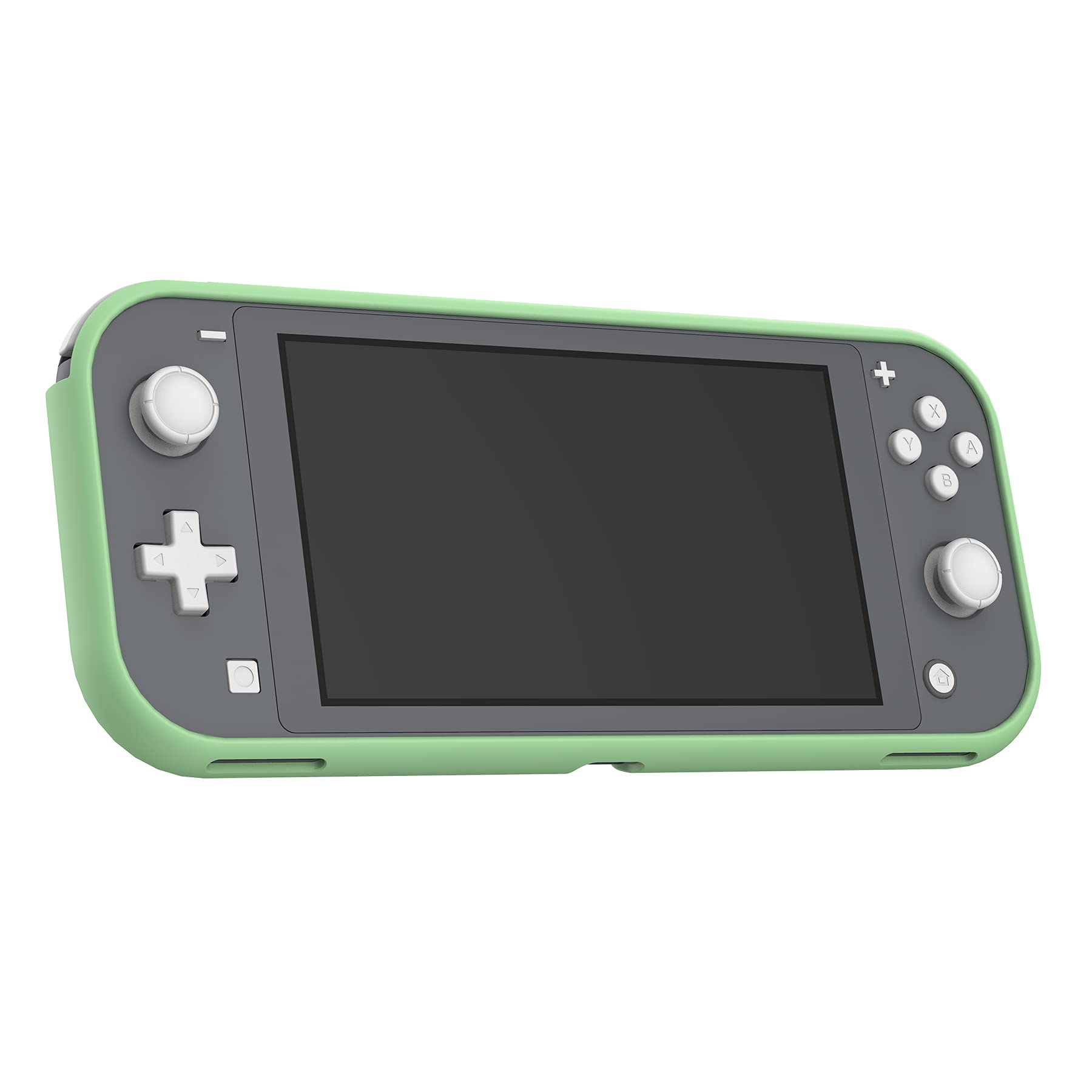 eXtremeRate PlayVital Cover per Nintendo Switch Lite,Custodia Protettiva Copertura TPU Morbido Carino per Nintendo Switch Lite Console,Coniglio e Ragazza