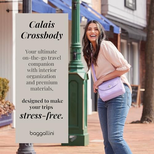 Baggallini Calais Crossbody Bags for Women 10x7 Lightweight Water-Resistant Travel Purse, RFID & Interior Organization2