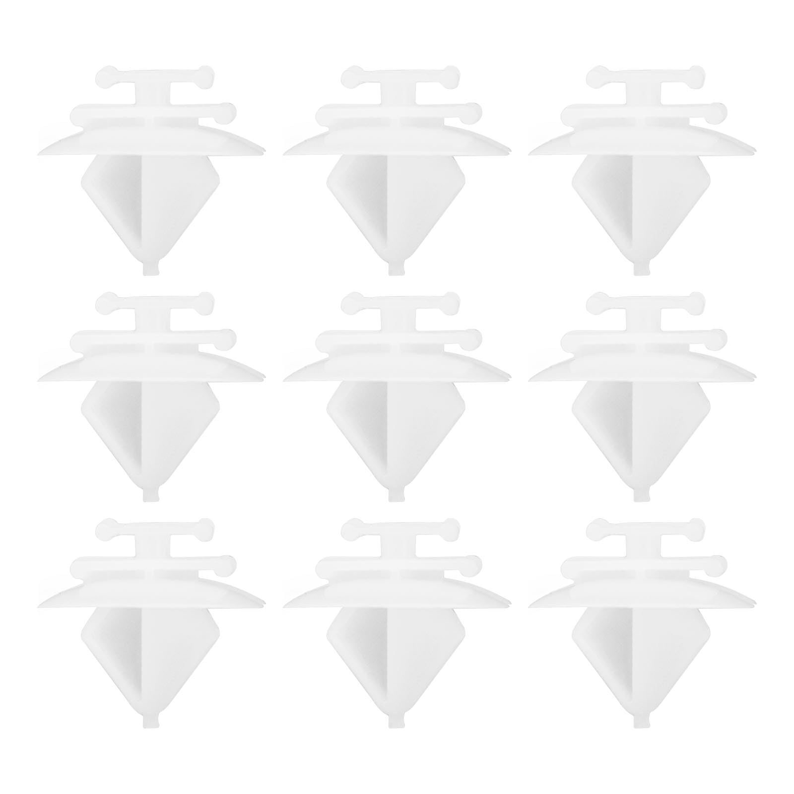30 clip di modanatura per arco ruota anteriore per auto, 71775718, compatibili con Renegade 2014-2020 in plastica per modanatura laterale del corpo