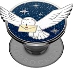 PopSockets Adhesive Phone Grip, Holder, Phone Stand, Harry Potter - Enamel Hedwig