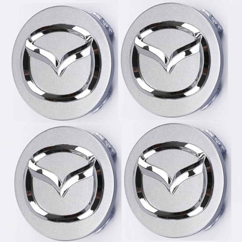 }c_3 6 CX-3 CX-5 CX-9 CX3 CX5 CX9p 4 ԃzC[Z^[Lbv ԗpGu h hK y ϋv  ^C ANZT[p[c,Longlegs-Silver-56mm [sAi]