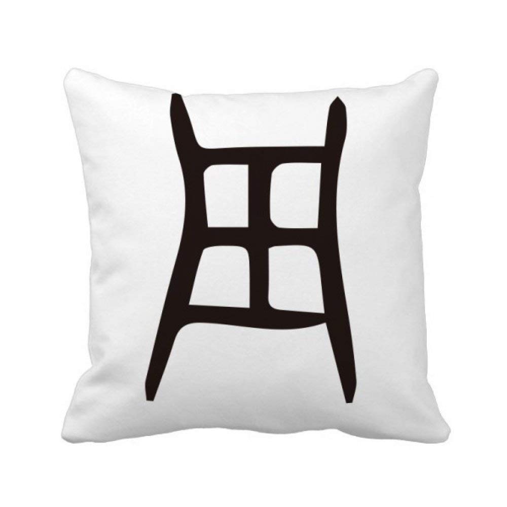 Housse de coussin carrée nom chinois Zhou, un cadeau culturel unique pour célébrer vos racines