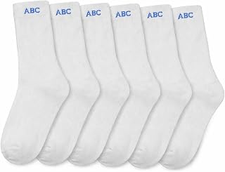 Unisex Kids Cotton Ankle Length Socks Pack of 6 White Socks for Boys & Girls Soft, Breathable, Stretch Fit with Stay Fresh... Price In India