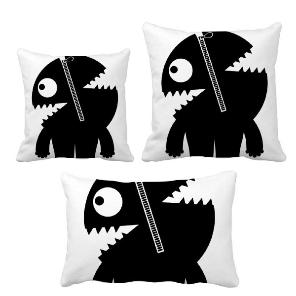 Coussin Alien monstre univers parure decoration canape