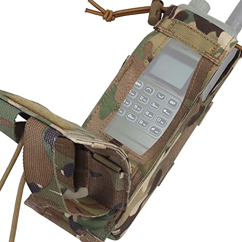 Compatibile con radio. Può ospitare radio militari come PRC152 / 148