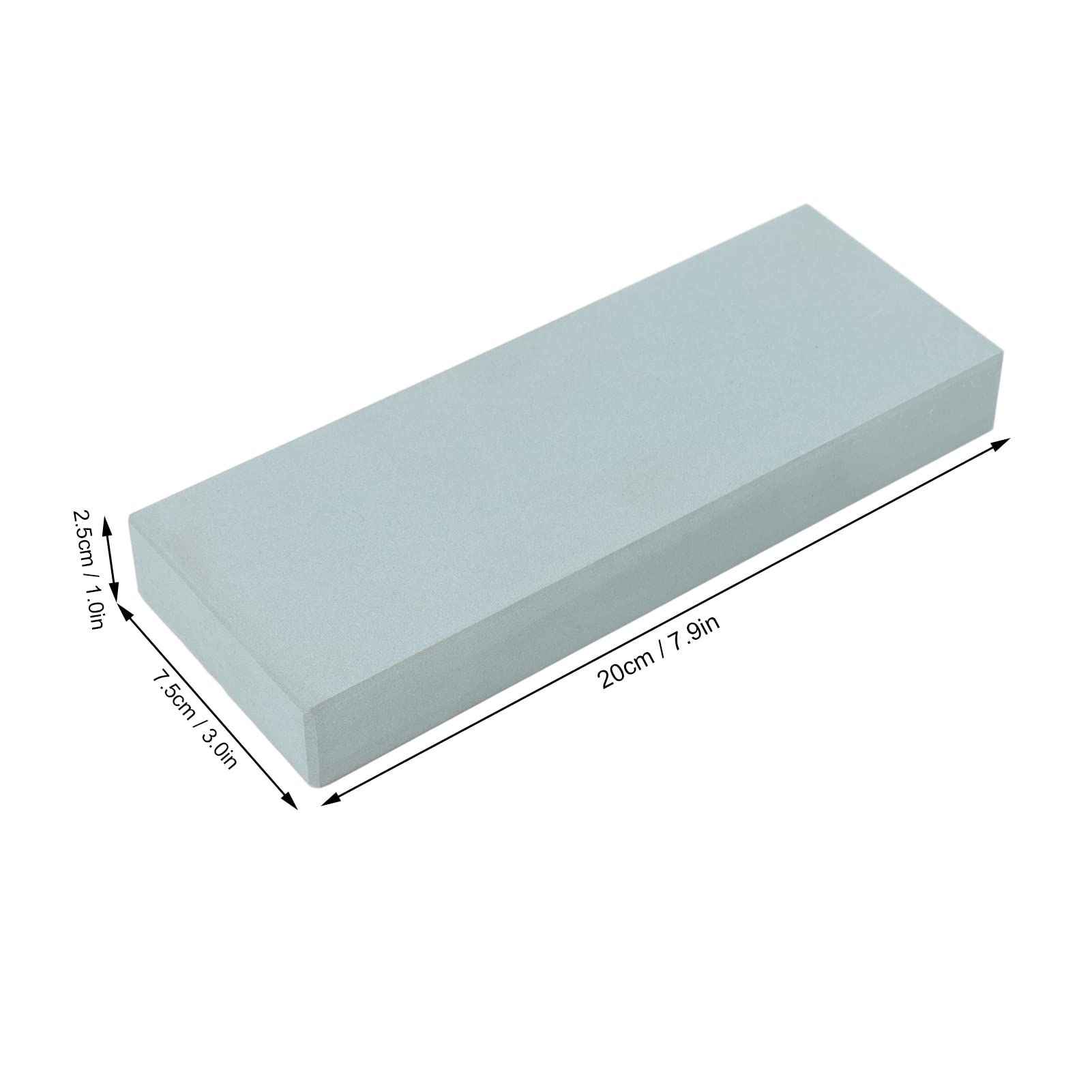Set profesional de piedras de afilar, kit de piedra de afilado de cuchillos de alta dureza con cubierta de silicona, piedra de agua lavable para cuchillos de chef, tijeras, (Malla 320)